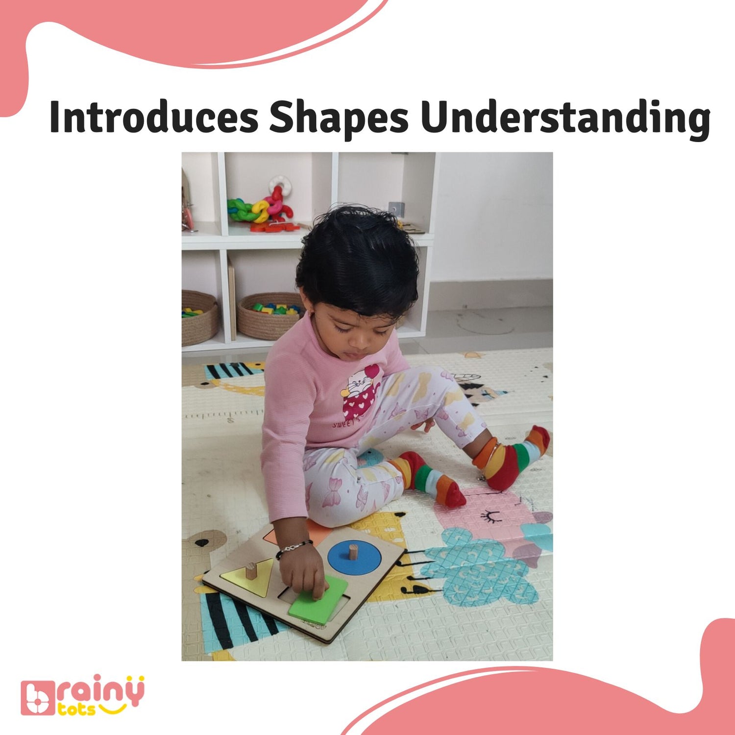 Introduce shape understanding with our 4 Shape Puzzles. These engaging puzzles provide a hands-on way for young learners to explore and identify different shapes, laying the foundation for shape recognition and spatial awareness skills essential for early childhood development.