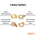 4 Neem Teethers