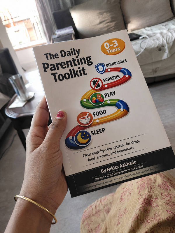 Book in hand — Ritika Sharma