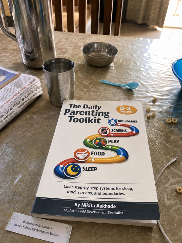 Book on dining table — Pooja Nair