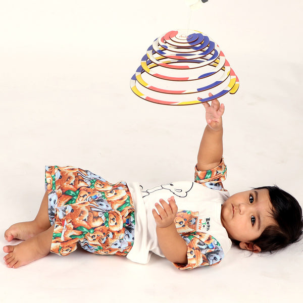 Spiral Hanging Mobile – Reach & Focus Play (Montessori Inspired)