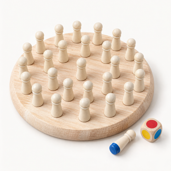 Colour memory chess, Children's Day gift, 3 to 7 years