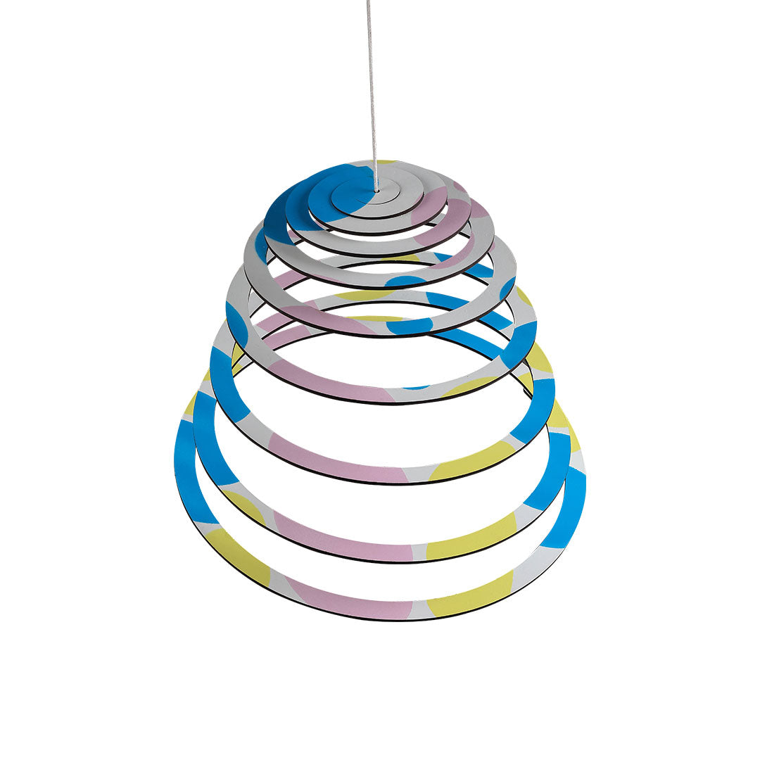 Our Spiral Hanging Mobile features a colorful side, ideal for visual stimulation and engagement in infants aged 3-12 months. This Montessori toy enhances sensory development, cognitive growth, and motor skills. Safe, durable, and perfect for early learning and interactive play.