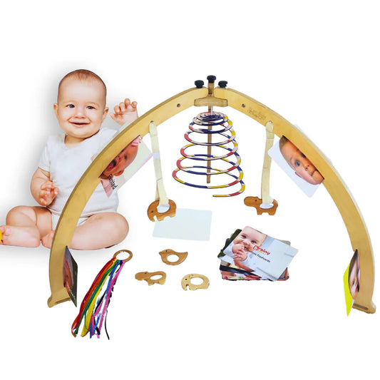 Wooden Play Gym - For 0 to 12 Months Old