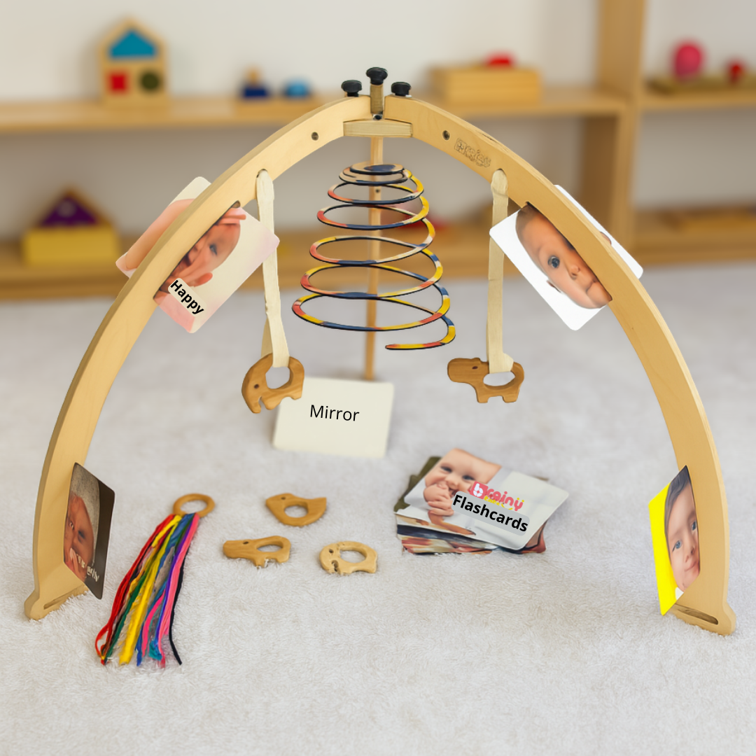 Wooden Play Gym - For 0 to 12 Months Old