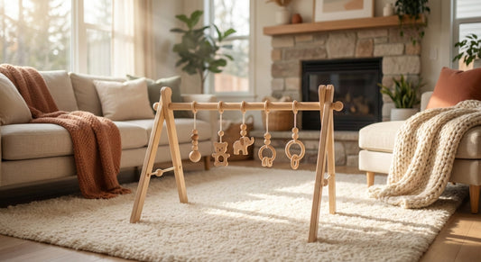 Wooden Play Gym vs Plastic Play Gym: What’s Safer, Easier to Clean & Better for Development?