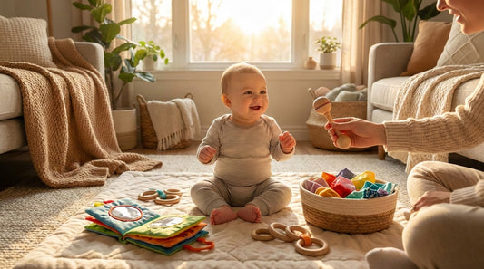 Sensory Play for Babies (0–12 Months): Easy Home Ideas + What Toys Actually Help