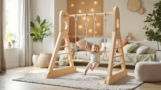 Unlocking Joy and Trust: The Magical World of Wooden Gyms with Brainytots' Toys