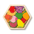 Montessori Hexagon Puzzles – Shape & Picture Matching Game for Kids 1-5 Years, The Perfect Gift