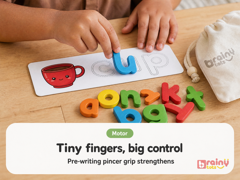 "Tiny fingers, big control"