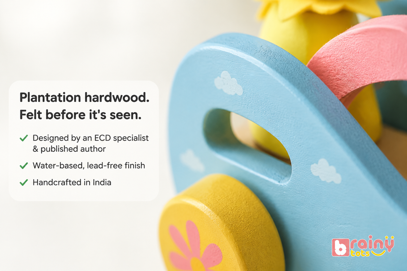 Plantation hardwood. Felt before it's seen.
