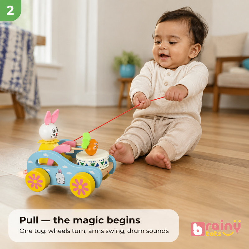 Pull — the magic begins