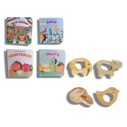 Board Books and Teethers Combo