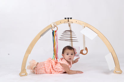 Wooden Play Gym - For 0 to 12 Months Old