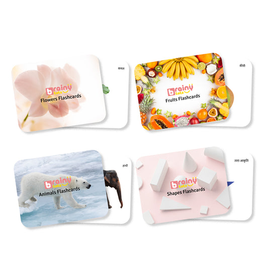 Flashcards Set of 4