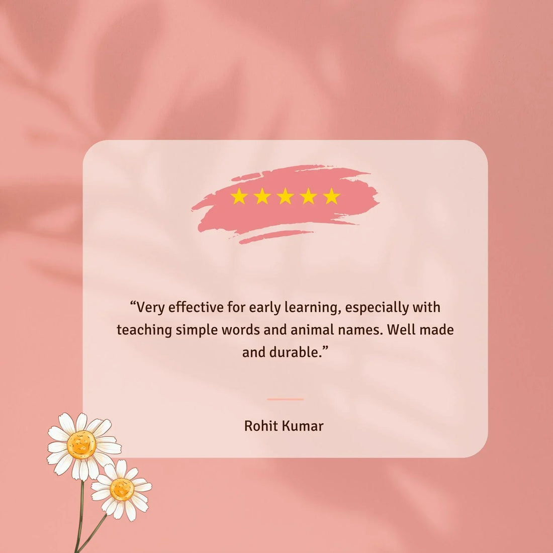 Flashcards Set of 4 - First Words & Everyday Language - Baby Flashcards for Early Learning