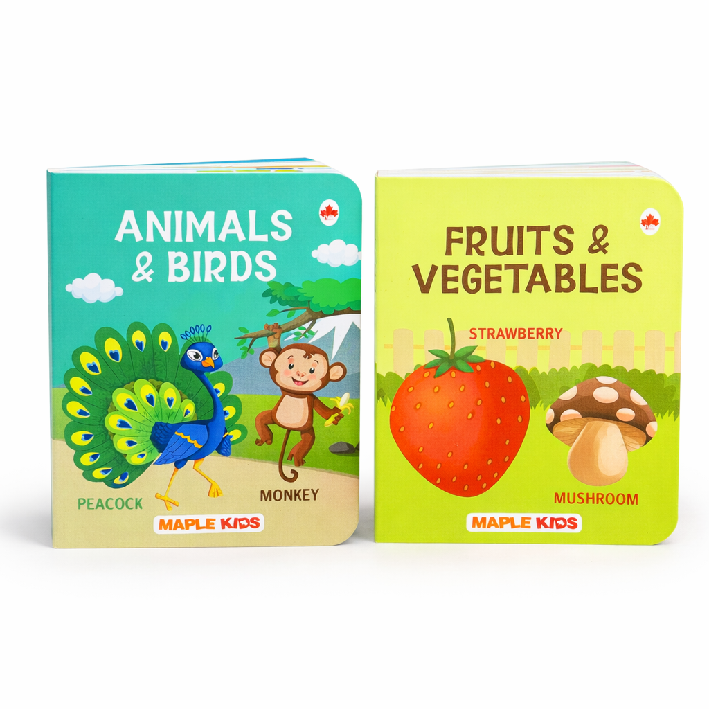 Alphabet & Number Board Book – Big Pieces for Letter and Counting Practice for 3+ Months | High Contrast First Books for Infants