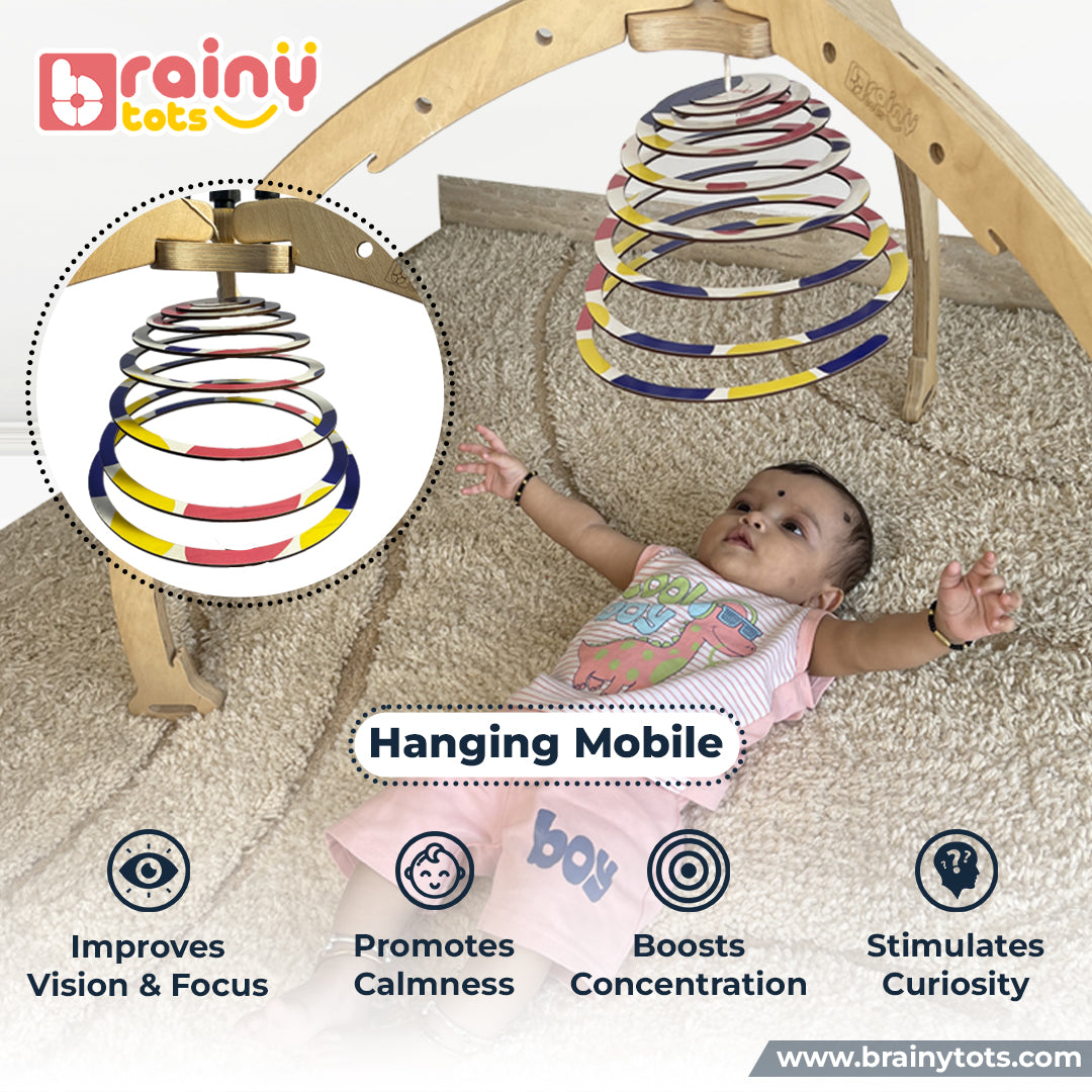 Wooden Play Gym - For 0 to 12 Months Old