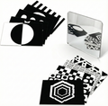 Montessori High-Contrast Flashcards – Early Color & Focus Cards