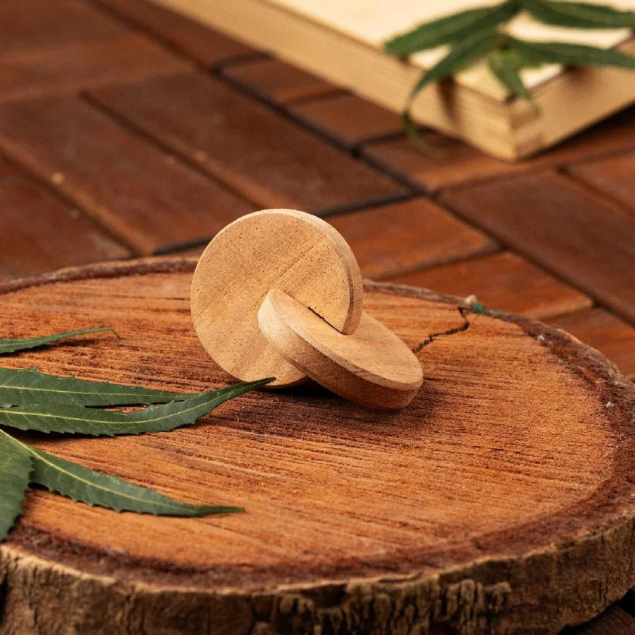 Interlocking Discs Neem Teether – Brainytots