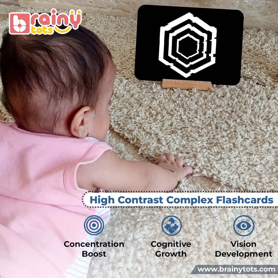 Reading Roots Kit for 0-12 Months | Parenting Guide Book + Sensory Cloth Book + Board Books Set + Flashcards with Mirror | Pre-Reading & Visual Development | By Harvard-Certified Expert