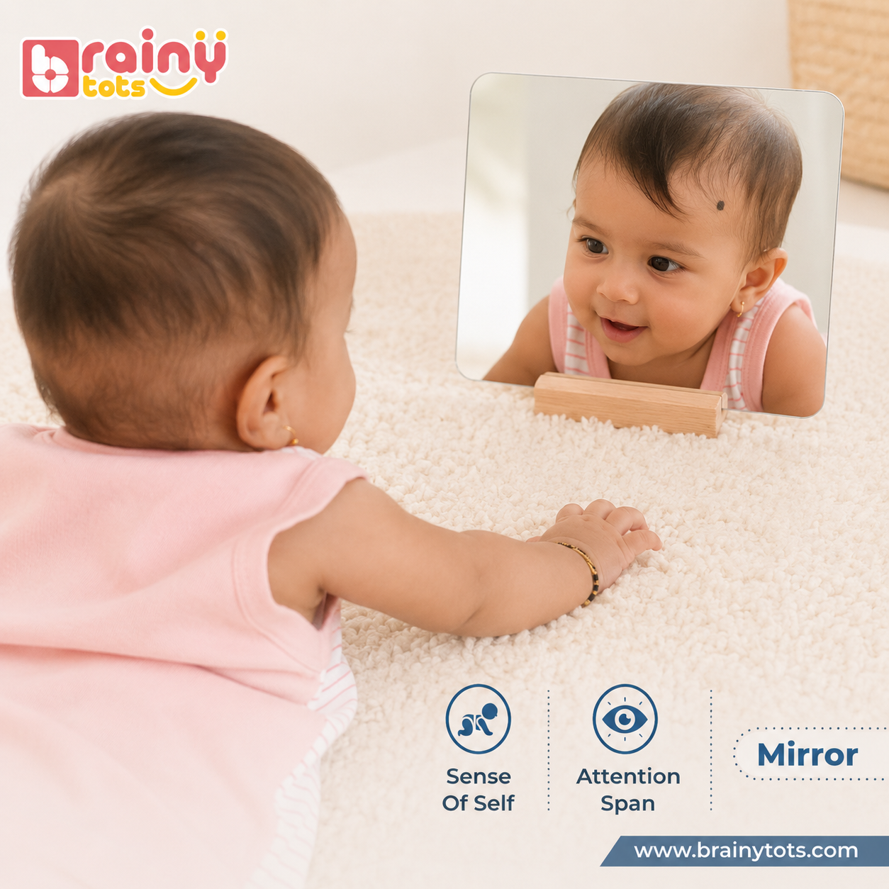 Newborn Baby Toys Gift Set (0-4 Months) | Montessori Toy Box | BrainyTots