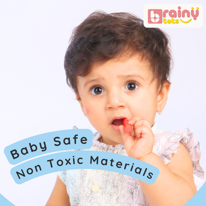 Wooden Numbers Peg Board - Montessori Counting Toy for Kids 1-5 Years | Fine Motor Skills