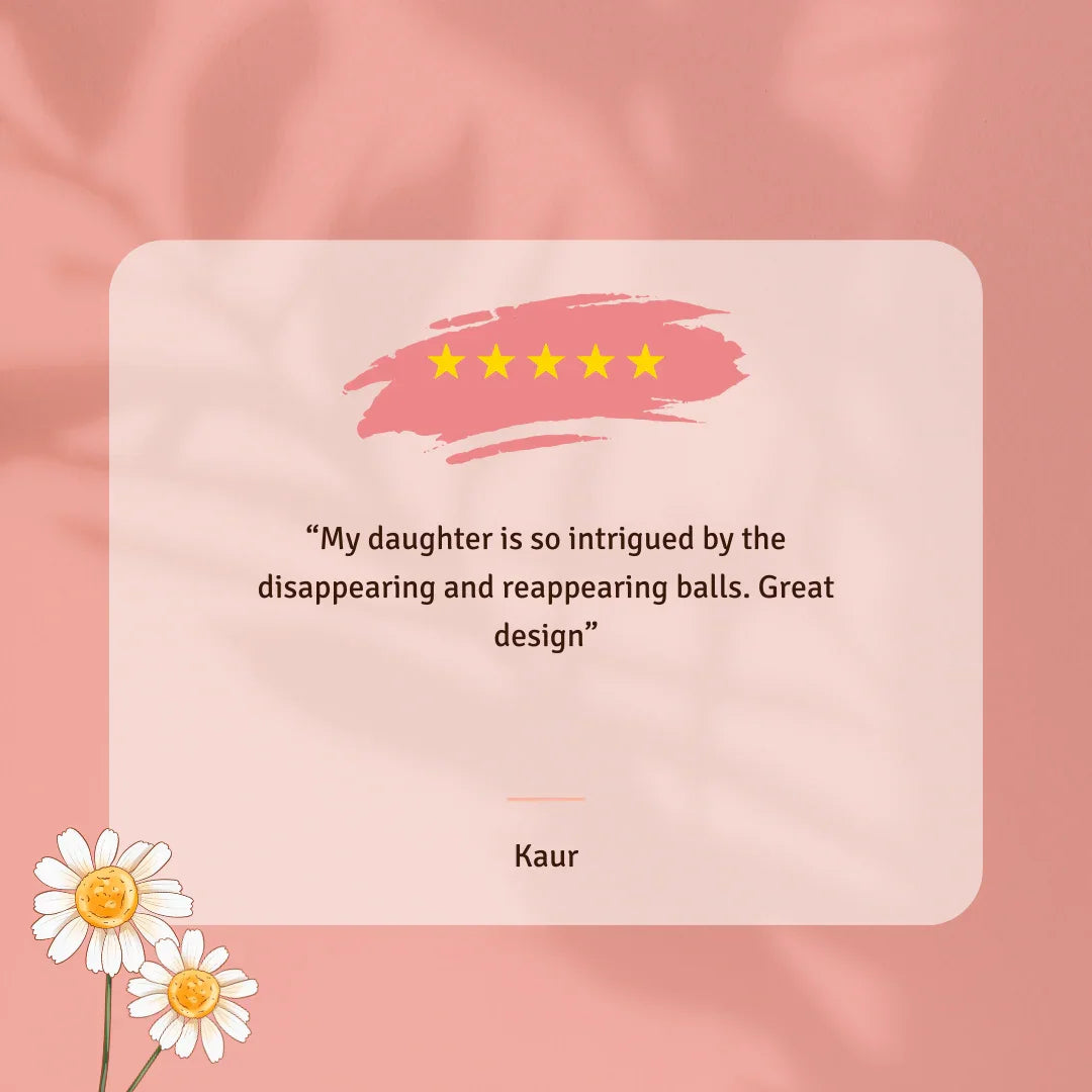 Discover the delight of parents through testimonials about our Object Permanence Box. Hear how this simple yet engaging toy has sparked joy and curiosity in babies, fostering their understanding of object permanence while providing hours of interactive play. Join our community of satisfied parents and elevate your baby's learning experience with BrainyTots.com.