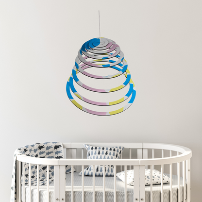 Spiral Hanging Mobile