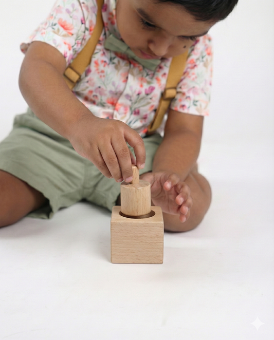 Montessori Pincer Puzzle – Finger Grip & Shape Fitting Toy