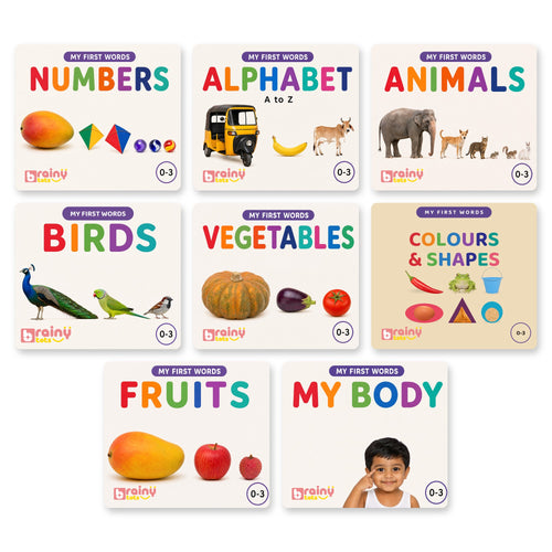 All 8 My First Words board books