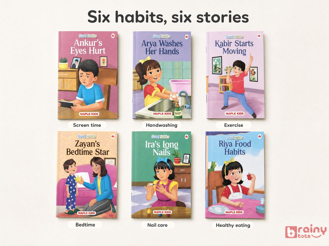 Six habits, six stories