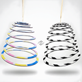 Spiral Hanging Mobile – Reach & Focus Play (Montessori Inspired)
