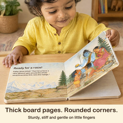 My First Book of Gods: Ganesh – The Wisest Little One, board book for kids 1–5 years: thick board pages