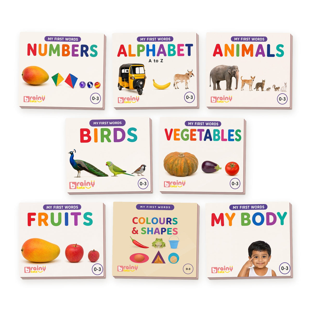 My First Library – Set of 8 Small Board Books