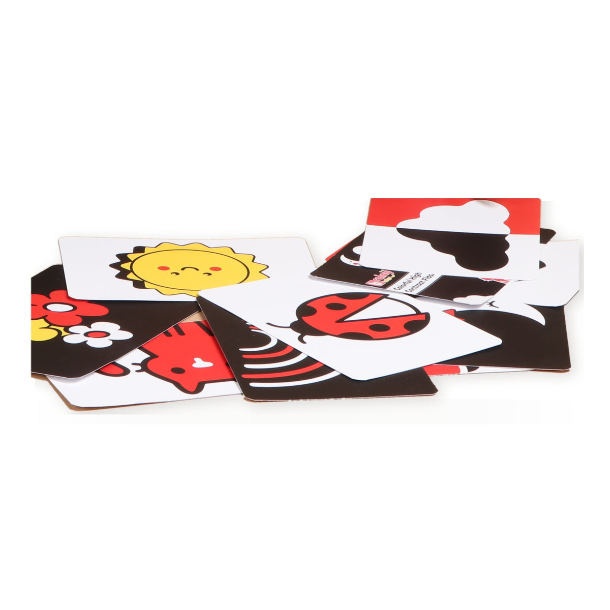 Colourful Flashcards for Infant Vision