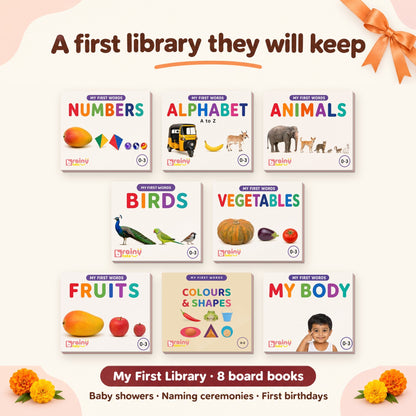 My First Library – Set of 8 Small Board Books