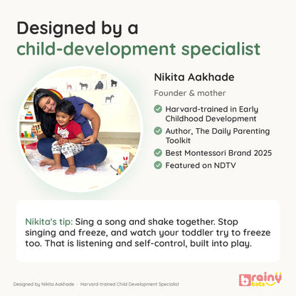 Montessori Egg Shakers – First Sound & Grasp Toy