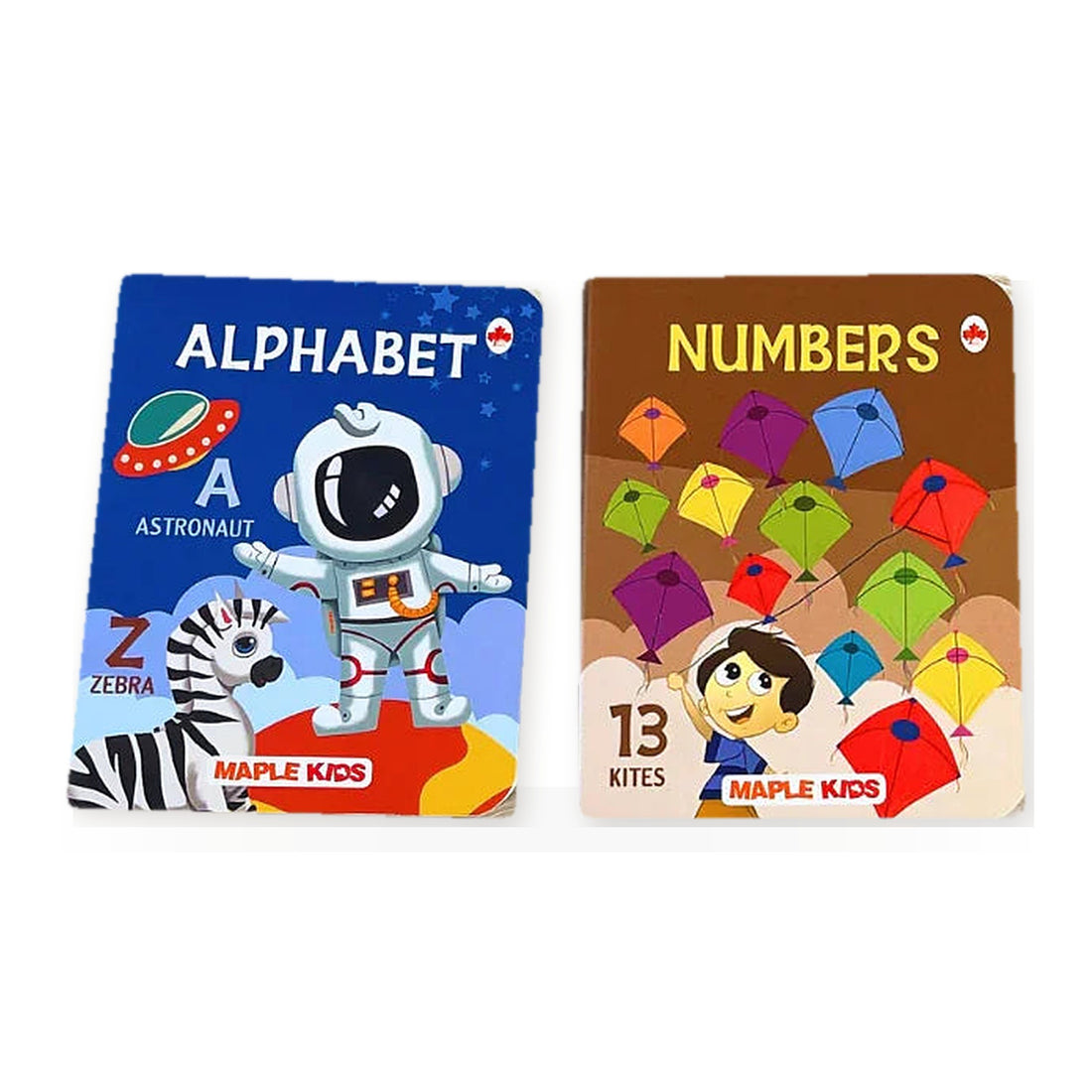 Alphabet & Number Board Book – Big Pieces for Letter and Counting Practice for 3+ Months