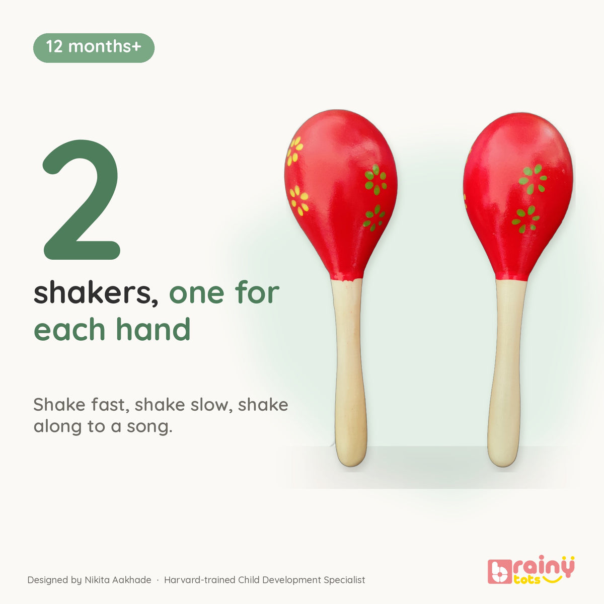 Montessori Egg Shakers – First Sound & Grasp Toy