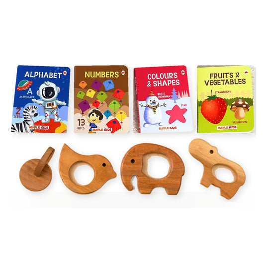 Board Books and Teethers Combo
