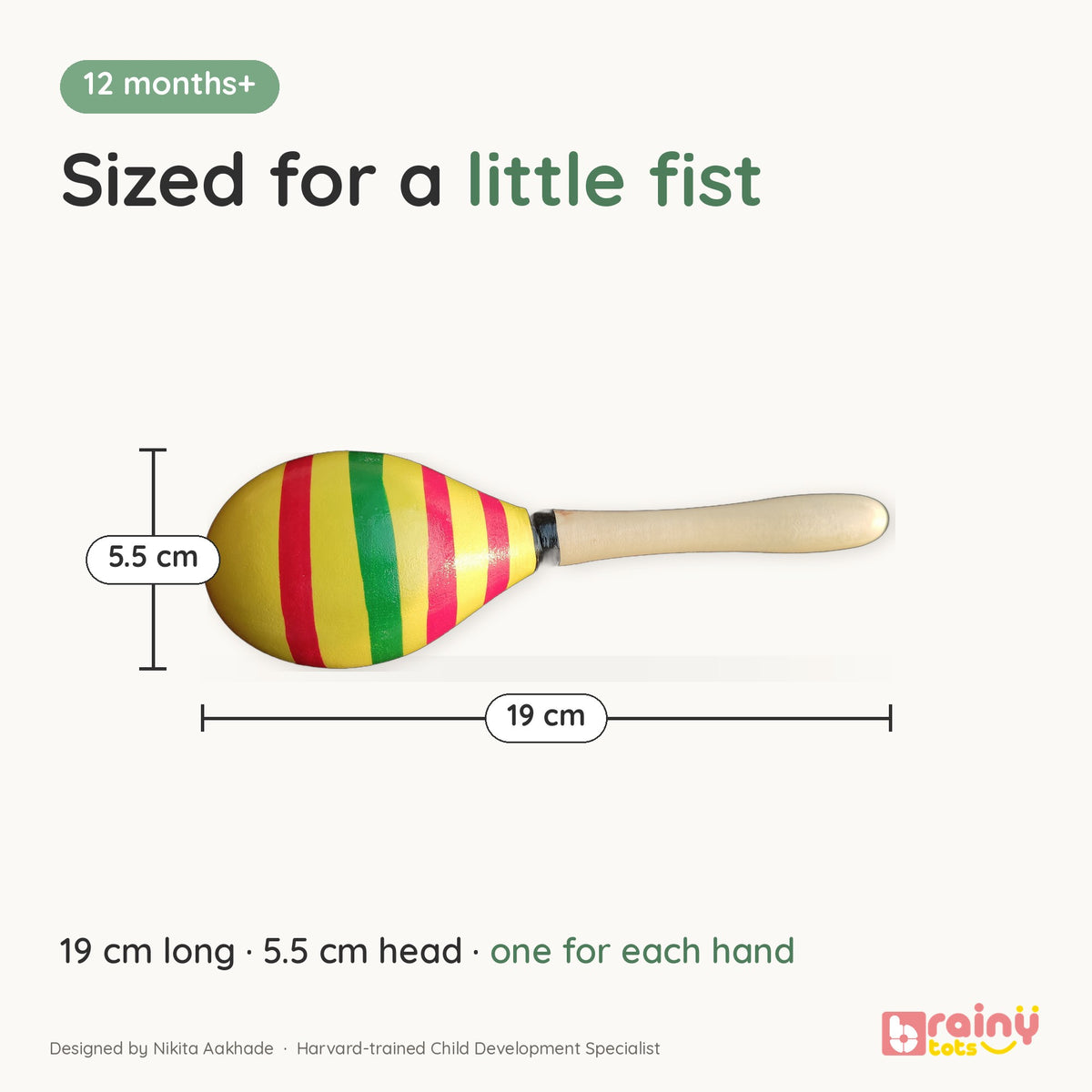 Montessori Egg Shakers – First Sound & Grasp Toy