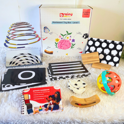 0-4 Months Baby Toy Box