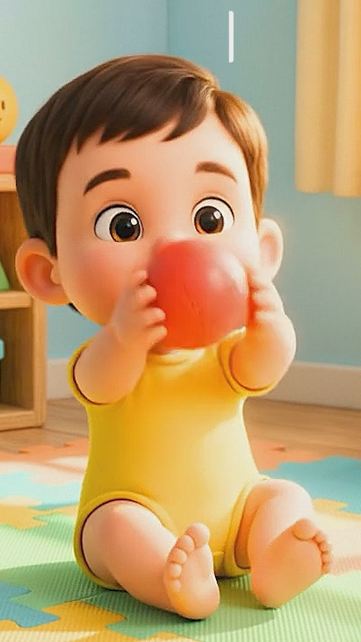 Load video: Montessori Object Permanence Box | 6+ Months | Builds Focus &amp; Hand-Eye Coordination