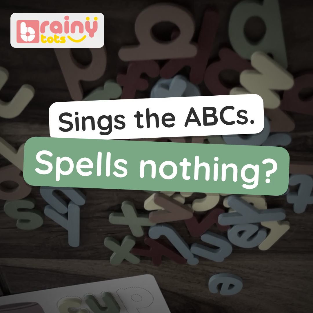 BrainyTots Preschool Prep Combo video: the wooden spelling game with picture word cards, and the counting abacus for counting to ten and first sums. Ages 3–7.