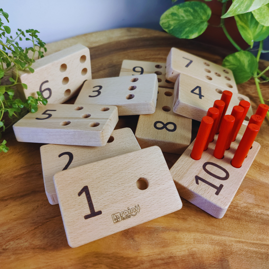 Numbers Peg Board