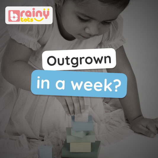 BrainyTots Toddler Problem-Solving Kit video: the Numbers Peg Board for counting and the Rainbow Geometric Blocks for stacking, balancing and building. Ages 1–5.