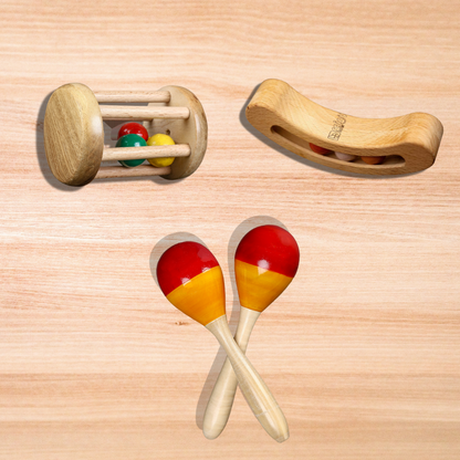 Wooden Rattle & Rhythm Trio