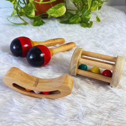 Wooden Rattle & Rhythm Trio