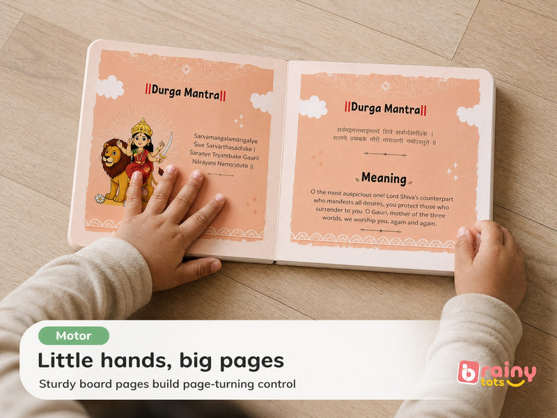 Little hands, big pages
